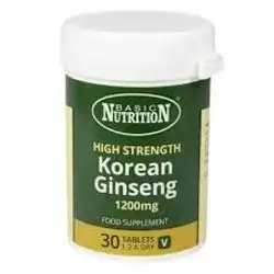 Basic Nutrition Korean Ginseng