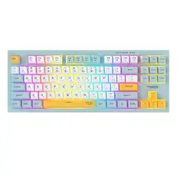 Twisted Minds TM-MK75-W Spectrum Series Wired English/Arabic Keyboard (80% Compact)