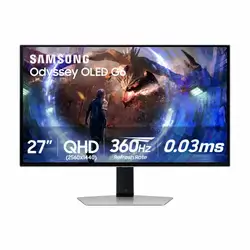 Samsung 27-Inch LS27FG602SMXUE Series - 360HZ - 0.03ms Response Time - 2K OLED