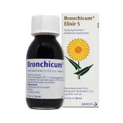 برونتشيكوم®: شراب الكحة الطبيعي المكوّن من الأعشاب/Bronchicum Elixir S 100 Ml