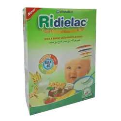 Redialac Fruit Pieces with Honey Cone with Milk 200g