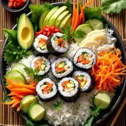 Vegetable Sushi Box