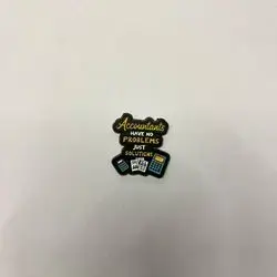 Accountant Metal Sticker