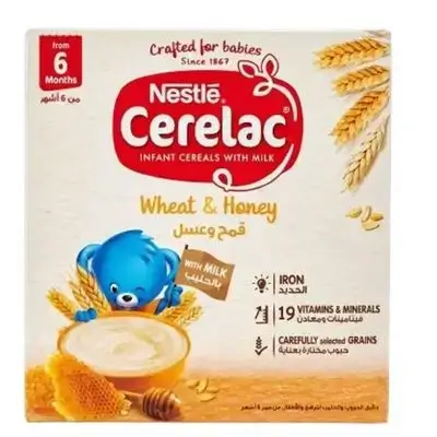 Nestle Cerelac wheat & honey 125g.