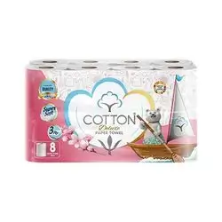 Cotton Tissue 8Roll