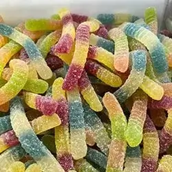Candy Tutti Frutti Worms (Sour)