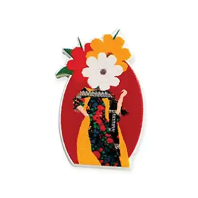 Girl Pin