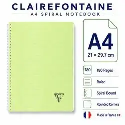 Notebook,french , A4 Size,180 pages.