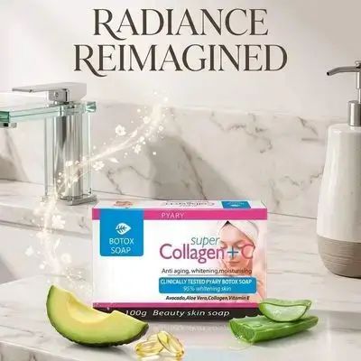 Pyary Super Collagen + C Botox Soap – 100g