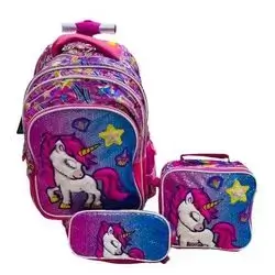 School Bag Tyer With Pencil Case And Lunch Box Bag