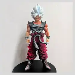 statue of Son Goku in his Ultra Instinct form from Dragon Ball Super