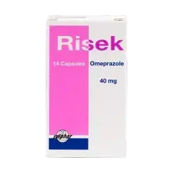 Risek 40mg 14 Capsules (Julphar)