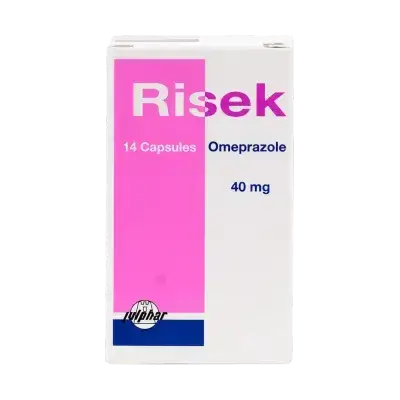 Risek 40mg 14 Capsules (Julphar)
