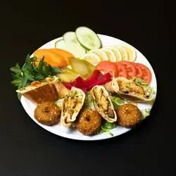 Arabic Falafel Meal