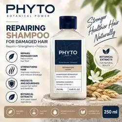 PHYTO Réparation Repairing Shampoo for Damaged Hair — 250 mL