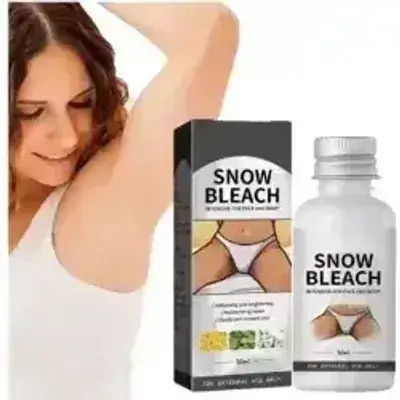 التبييض وتفتيح الوجه والمناطق الحساسة // Snow Bleach Cream for Face and Body's Sensitive Areas (30 ml)