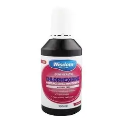 Wisdom Chlorhexidine ( original flavor ) Mouthwash 300ml