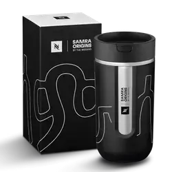 Nespresso Nomad Travel Mug Origins – Samra Black (300 ml)