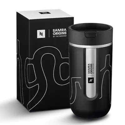 Nespresso Nomad Travel Mug Origins – Samra Black (300 ml)