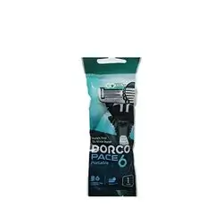 Dorco Pace 6 Portable Razor 1 Pcs