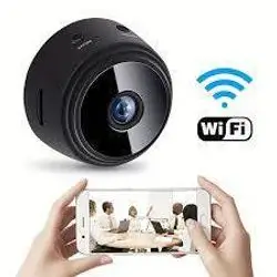 Small 1080P HD Hidden Camera Small portable nanny camera with night vision and motion detection - Built-in battery - Camera for home/office/indoor/outdoor