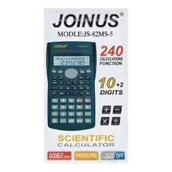 Calculator-Joinus-240 function-double display-protective-auto power