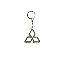 Mitsubishi Logo Keychain