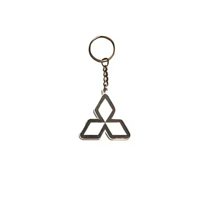 Mitsubishi Logo Keychain