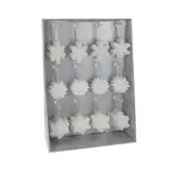Glowıng Chrıstmas Tree Decoratıon -10Cm Whıte