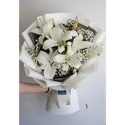 Lilum + Gypsophila