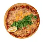 Kwlera With Chicken and Meat & Chesse