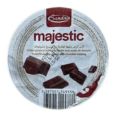 Sandra Majestic Vanilla Choco 75g