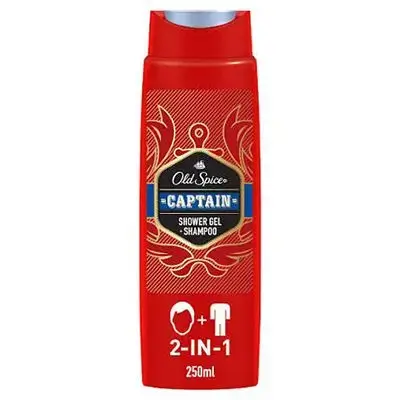 Old Spice Shampo 2in1 Captain 250ml