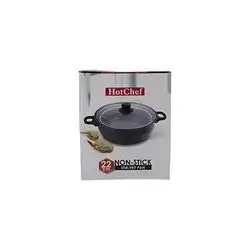 Hot Chef Fry Pan With Lid 22 Cm