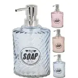 Soap Dıspenser Glass 3Ass Clr