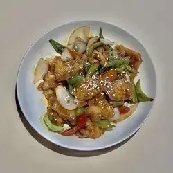 ماسی بە بیبەری تیژ