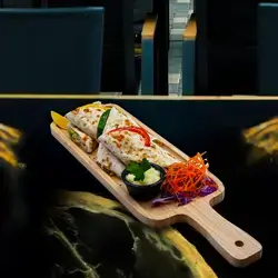 Picasso Chicken With Lettuce, Pickles & Cheese