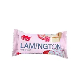 Rex Protein Cake Lamington Diet Strawberry 50 g