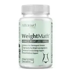 WeightMath Premium Weight Loss Formula, Potent Weight Loss by Key Nutrients & Essential Blends