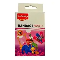 Smileplus Bandage Childrens Cartoon 20 Pcs