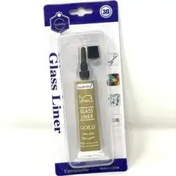 Glass Liner Gold