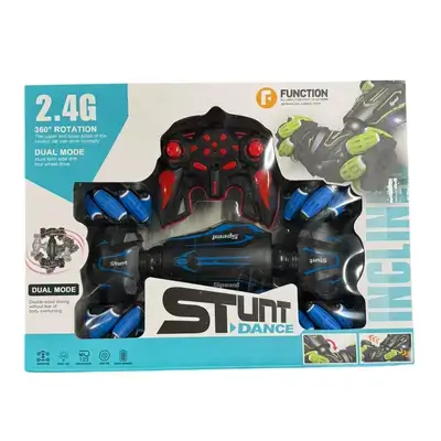 2.4G Remote Control Stunt Dance RC Car – Blue
