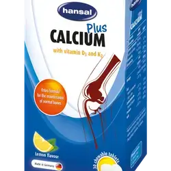 Calcium Plus Chewable tablets 30 tablets With vitamin D₃ and K₂