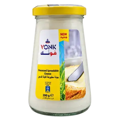 Fonk Processed Cheese (Glass Jar) 200g