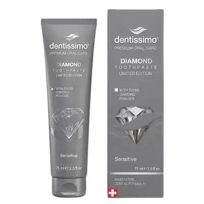 Diamond Toothpaste Sensitive Innovative Dental Formula 75ml _ dentissimo
