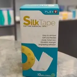 silk tape cotton surgical tape 10cm*3 meters