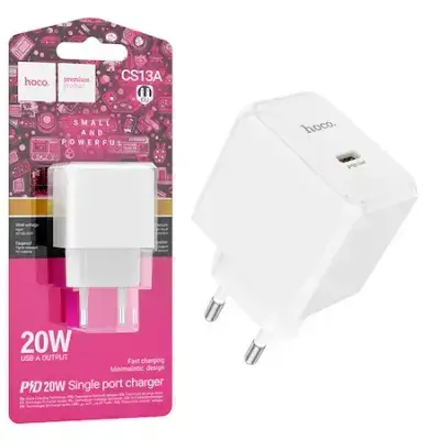 Hoco CS13A Ocean single-port wall charger designed for fast charging