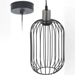 Hangıng Lamp Metal Sılver