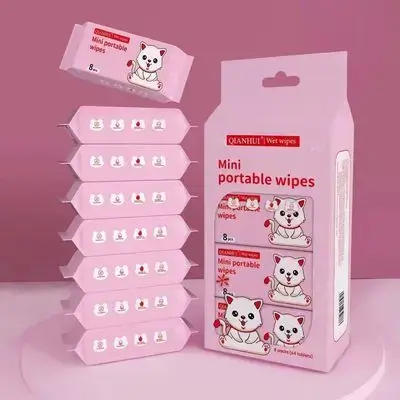 Mini Wet Wipes 64x
