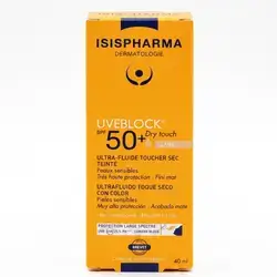 Isispharma Uveblock Dry Touch Light Tinted SPF 50+ 40ml